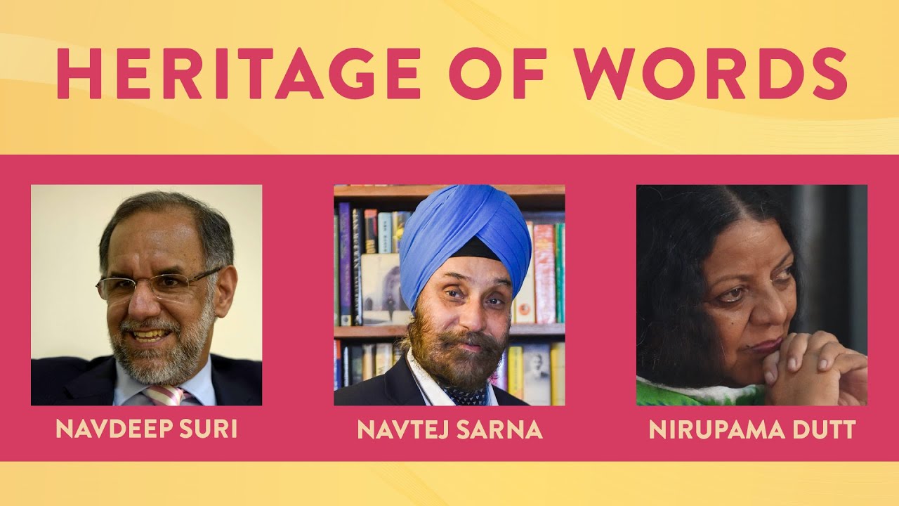 Heritage of Words | Navdeep Suri and Navtej Sarna with Nirupama Dutt | Jaipur literature Festival