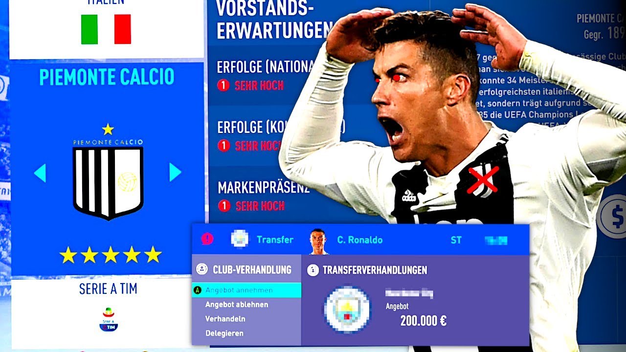 FIFA 19 : PIEMONTE CALCIO AKZEPTIERT JEDES TRANSFERANGEBOT !!! 😵😂 Juventus Turin Karriere Challenge