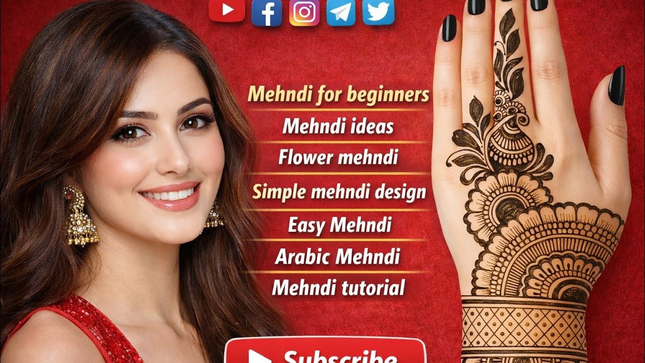 Dulhan Mehndi Design Live 😍 | Bridal Mehndi Design 2026 💍 | Beautiful Wedding Mehndi Tutorial