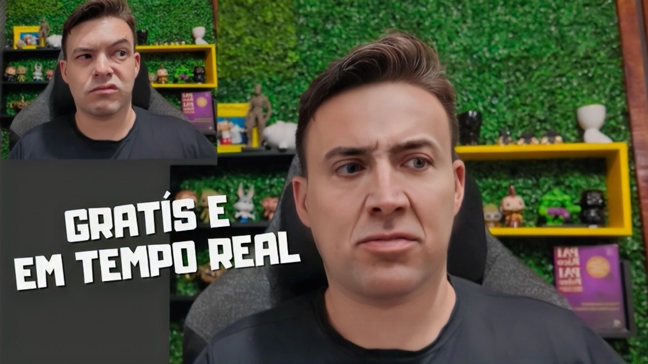 Como trocar o ROSTO em TEMPO REAL COM WEBCAM - FACE SWAP GRATÍS SURPREENDEU até o Elon Musk!