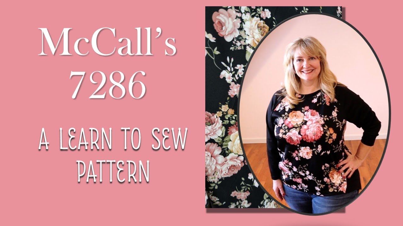 McCall's 7286 - Learn to Sew - Fast and Easy Knit Top