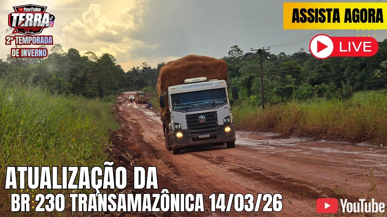DIA DE MUITOS ATOLEIROS NA BR 230  TRANSAMAZÔNICA 14/03/26
