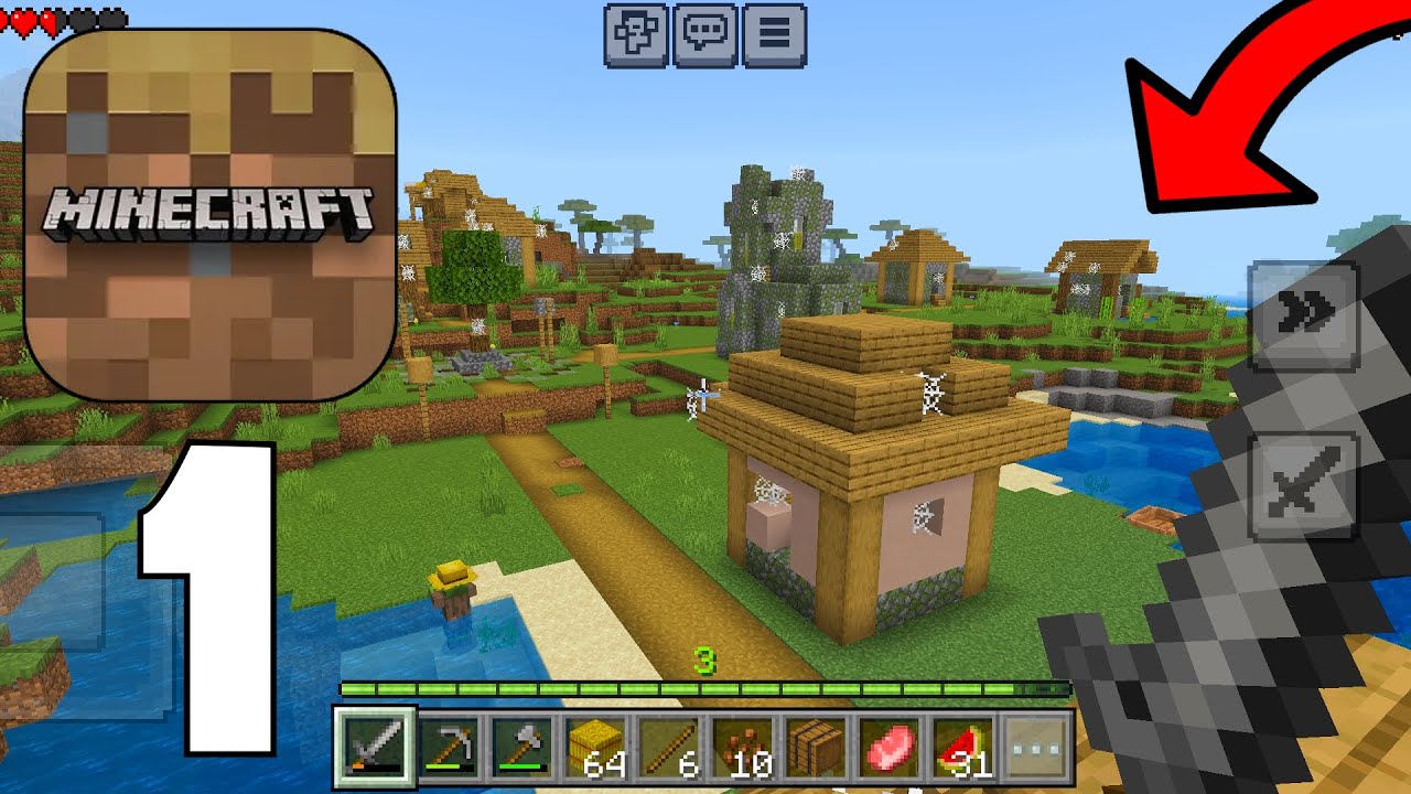 Minecraft Trial - 2024 Survival Gameplay Part 1 - VILLAGE EXPLORING