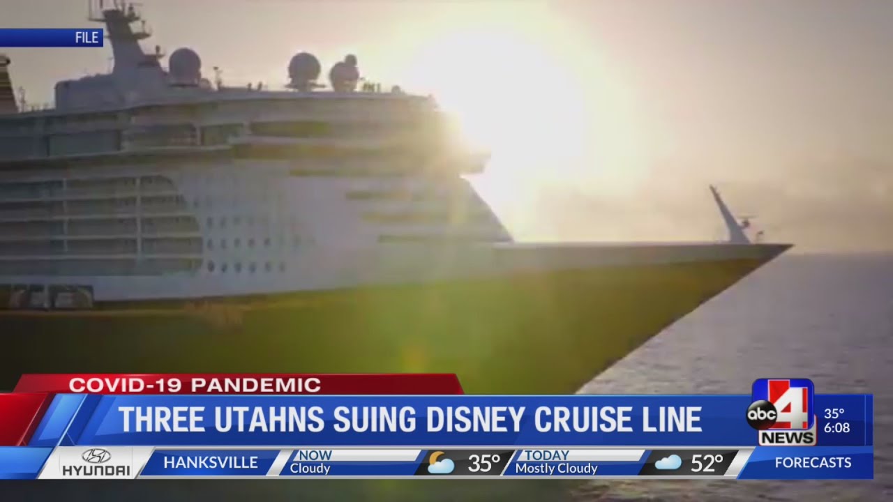Three Utahns suing Disney Cruise Line after allegedly catching COVID-19 onboard
