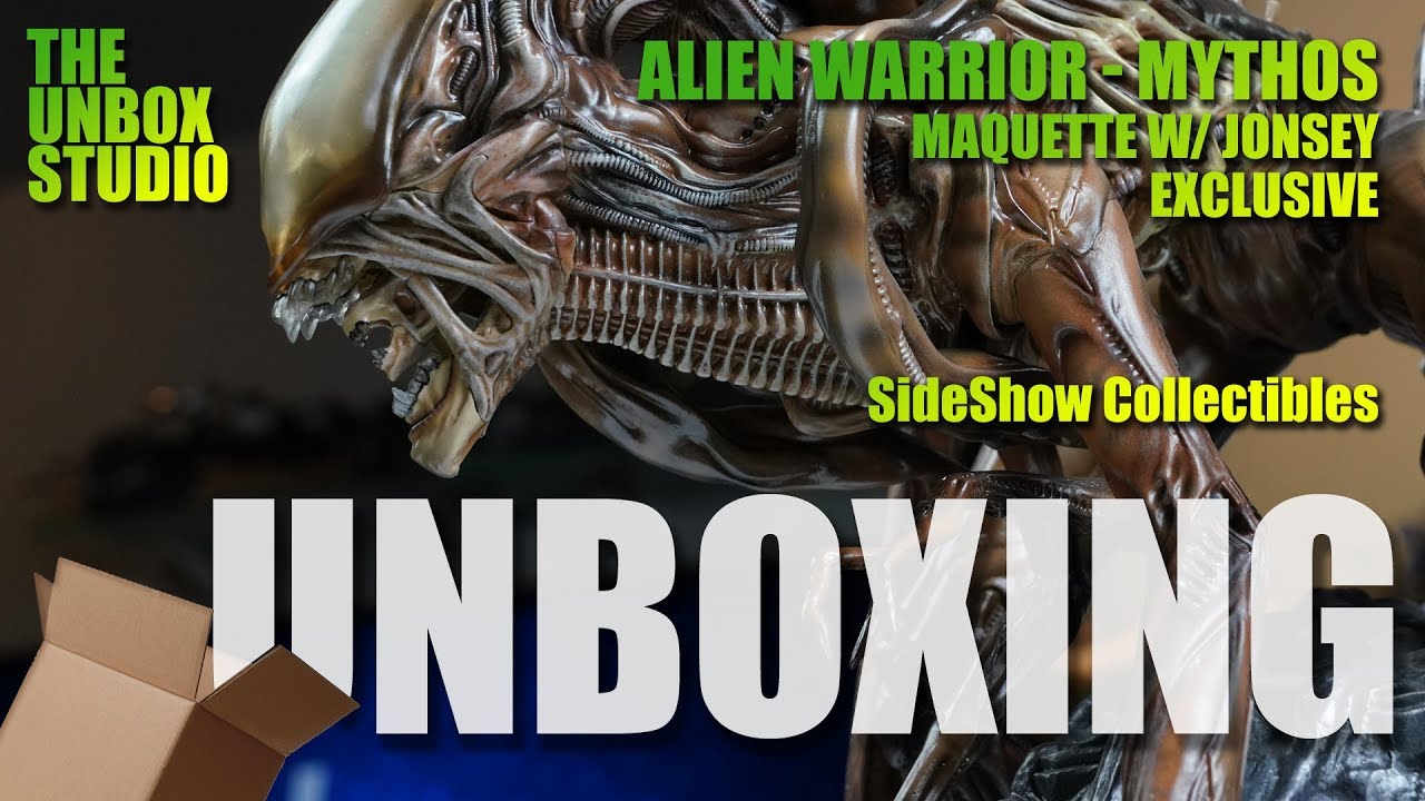 Alien Warrior - Mythos Maquette UNBOXING