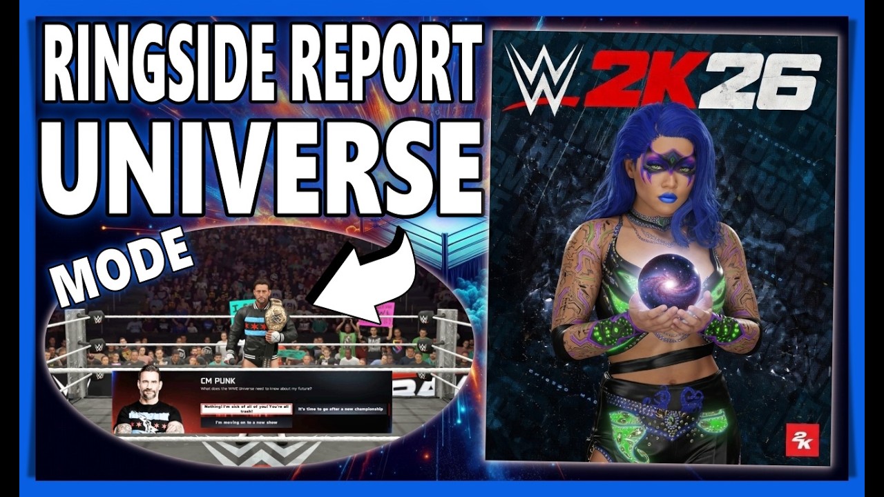 WWE 2K26 Universe Mode Ringside Report, Good & Bad News!