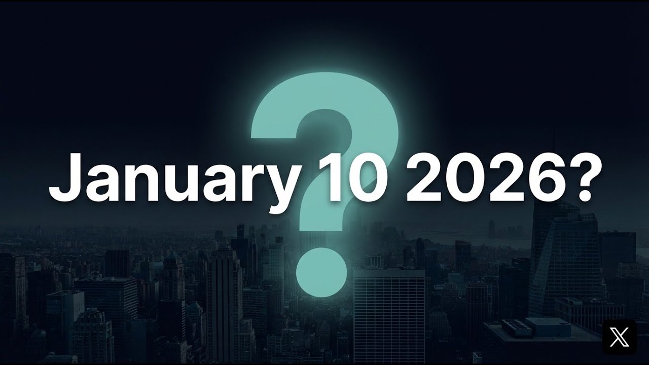 What's Really Happening January 10 2026?