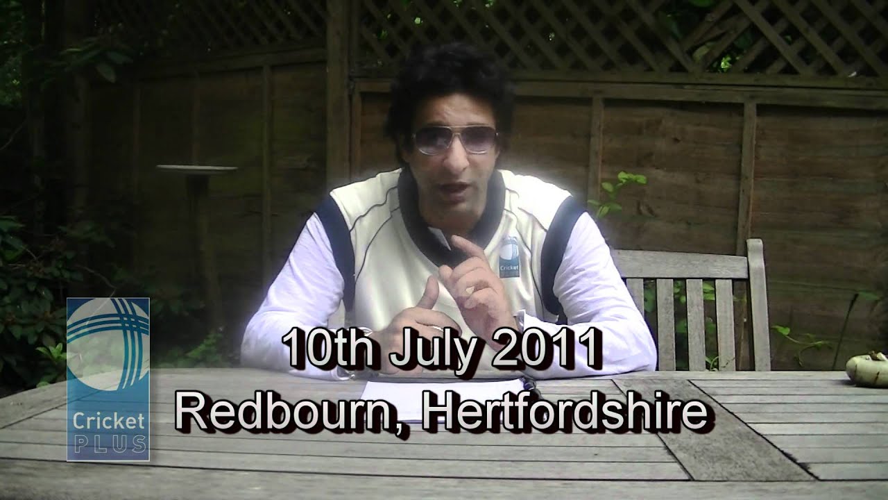Wasim akram visit to cricket plus
