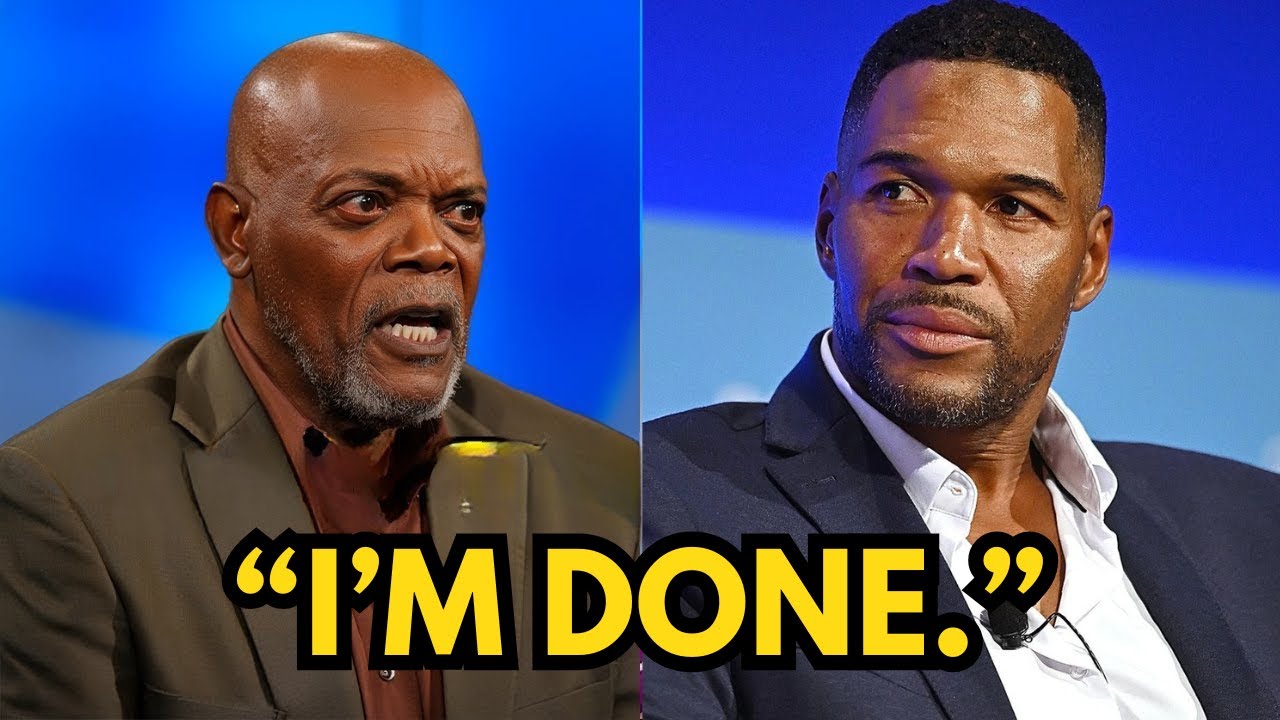 Samuel L. Jackson SILENCES Michael Strahan LIVE On GMA