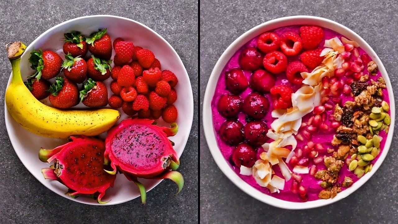 Siente la Belleza por Dentro y Fuera con Estos Saludables Cuencos de Smoothie | So Yummy Español