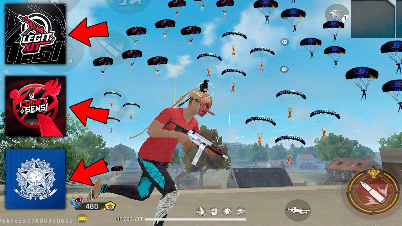 Testei os Painéis HeadTrick Mais Hypados do Free Fire 😮🔥 (Não Acreditei)