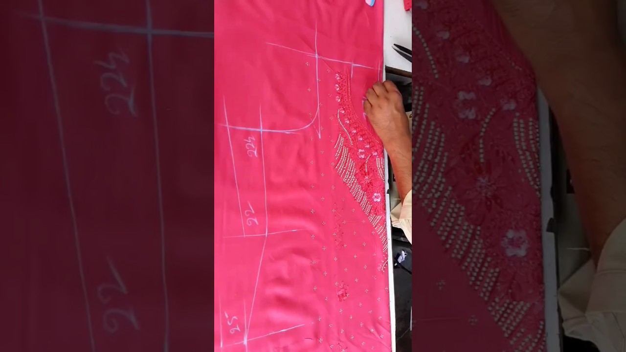 suit cutting and stitching by talented ritu insan || #kurti #cutting #trending #youtubereels #shorts