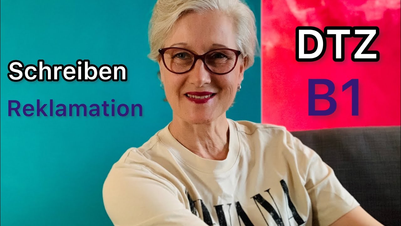 DTZ formellen Brief schreiben | Reklamation Drucker | B1 | Deutsch lernen