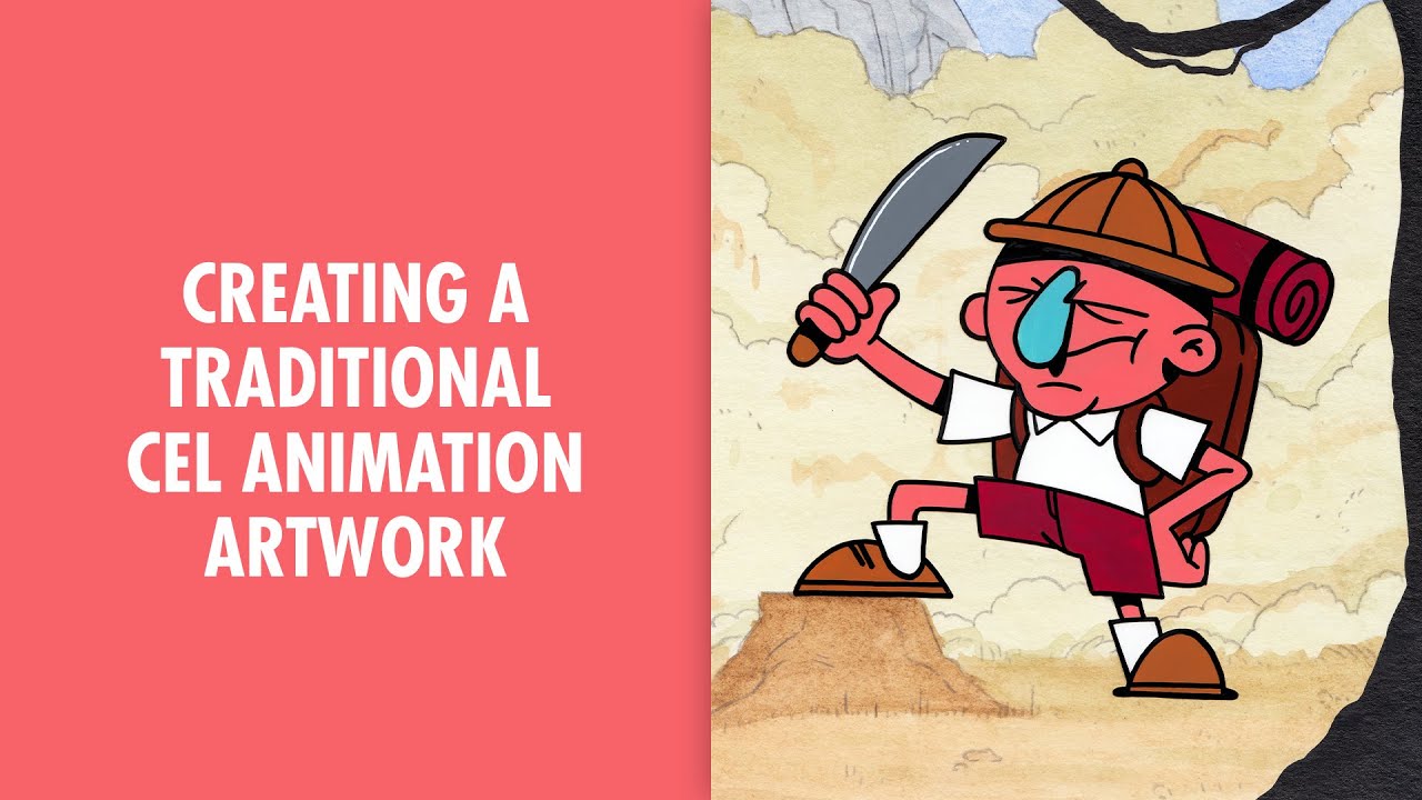 Creating a Traditional Cel Animation Artwork