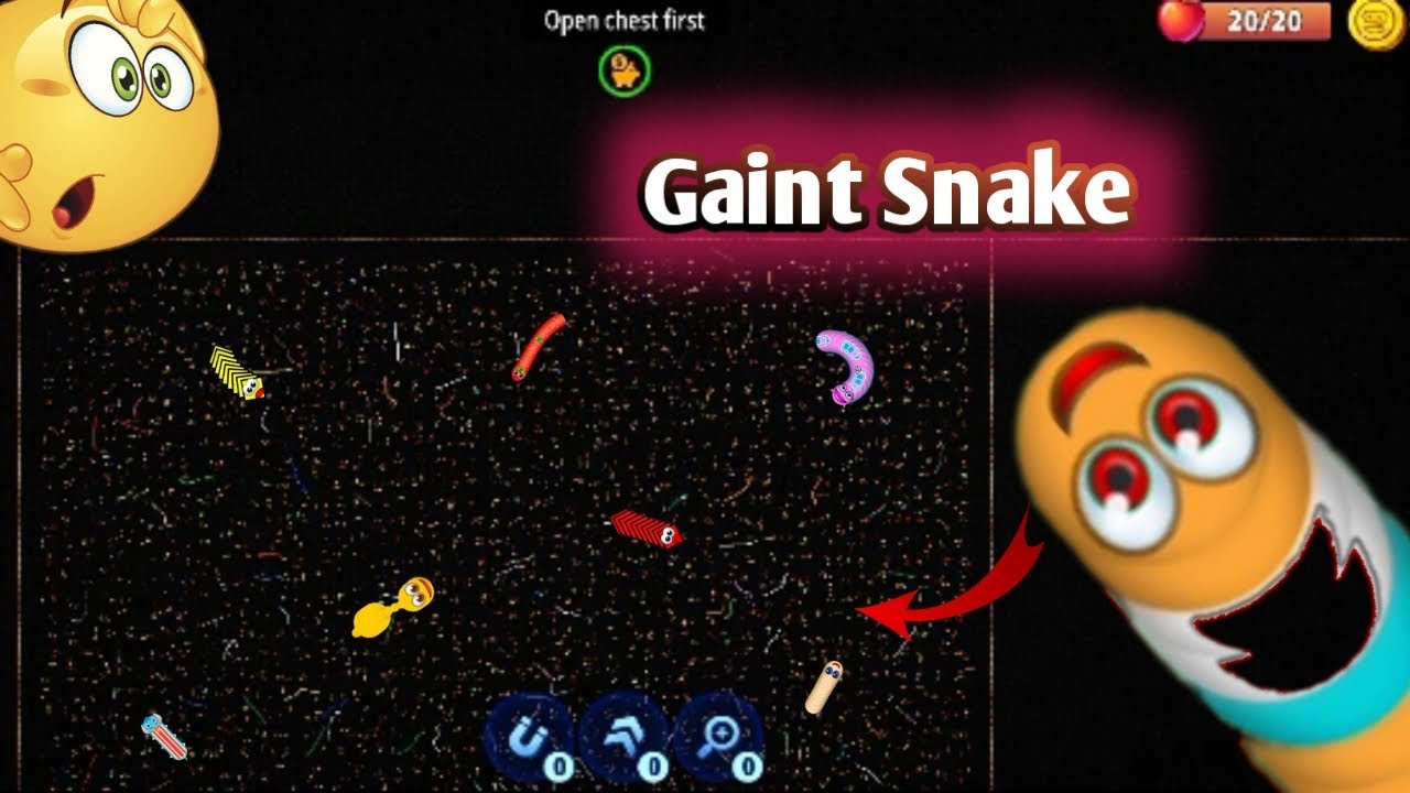 How to make Gaint Snake in Wormszone.io | Tips & Tricks