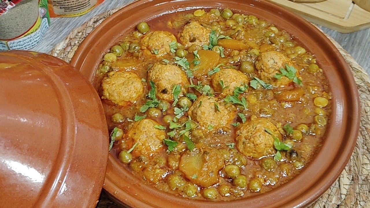 خبي هاذ الوصفة لرمضان🔥طاجين الجلبانة اقتصادي غير بربع صدر دجاج 💥عائلتي يموتو عليه في رمضان