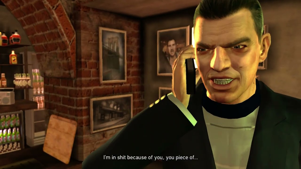 GTA 4/ my playthrough part. 13 (tunnel of escape)