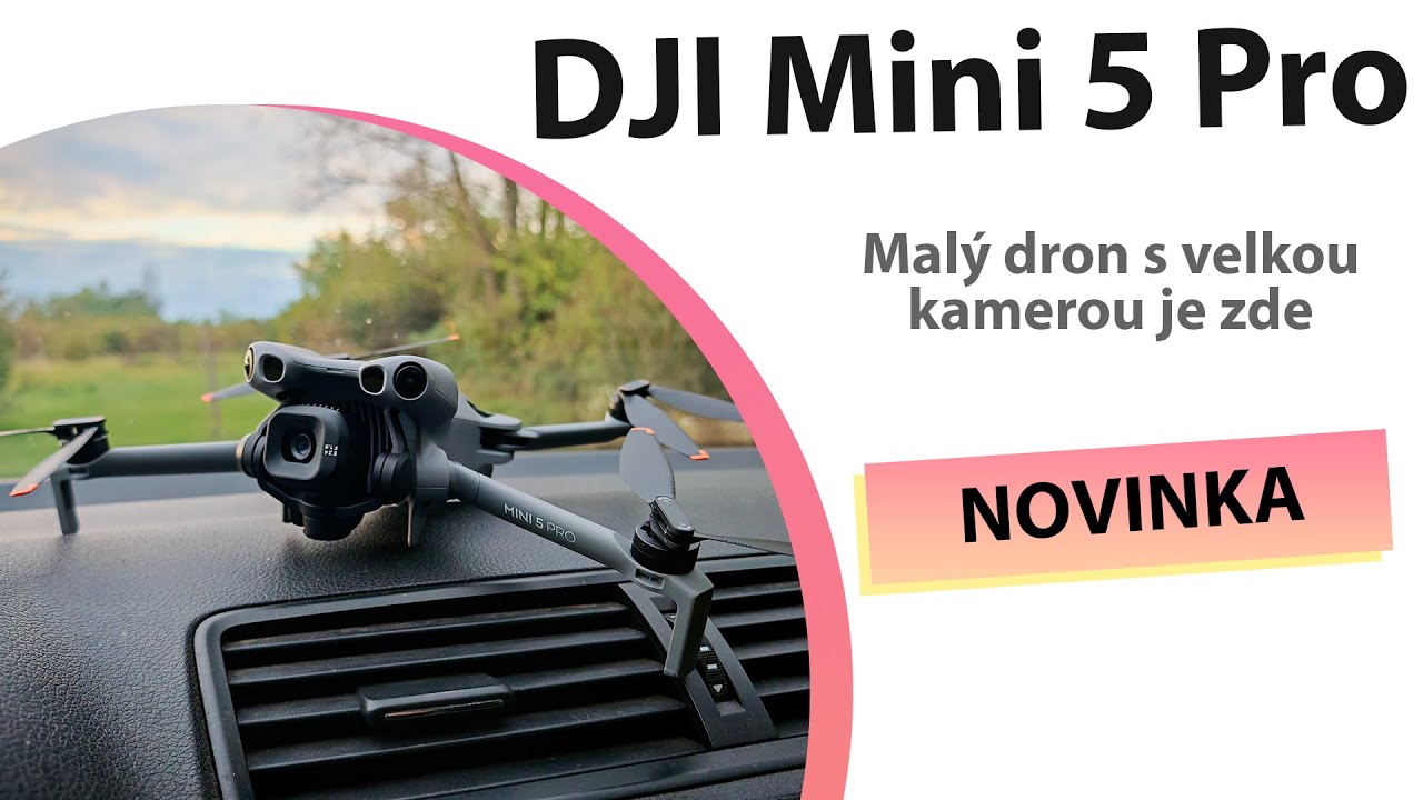 DJI Mini 5 Pro představení