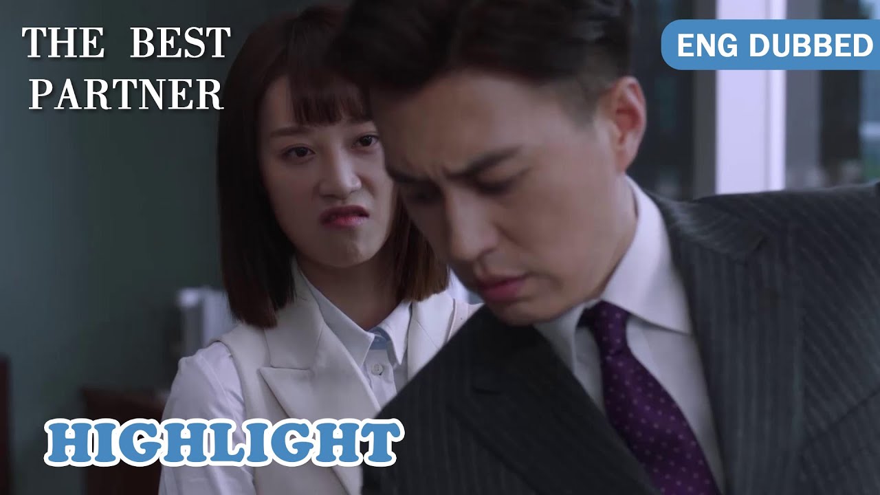 Dai Xi is flailing behind Luo Bin's back. Luo Bin: I have eyes behind my back! | The Best Partner
