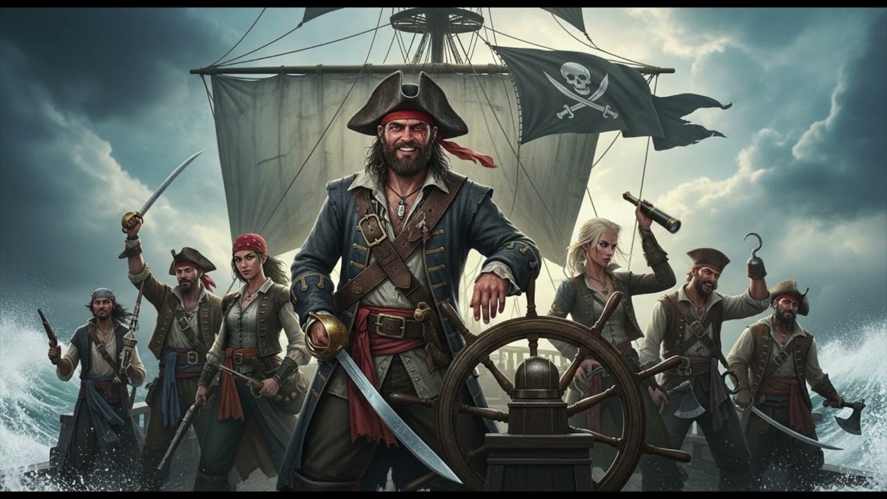 Pirates fierce and free