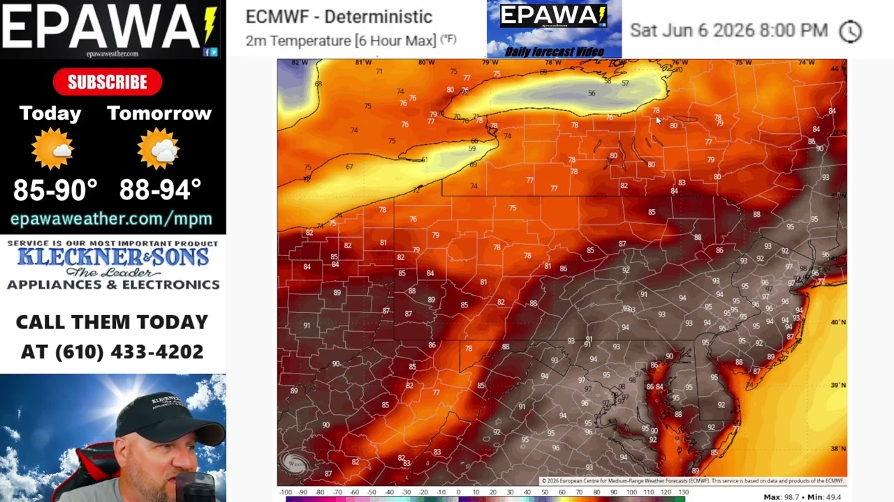 Thursday June 4th, 2026 video forecast