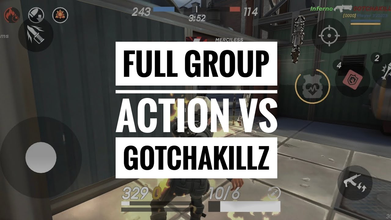 Full group platinum action vs gotchakillz 
