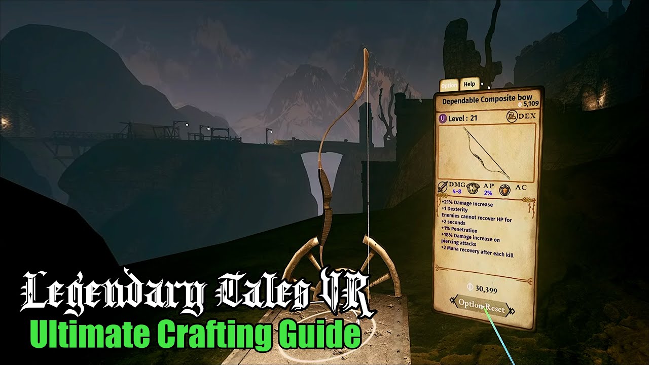 Ultimate Crafting Guide for Legendary Tales on PSVR2 (2024 Edition)