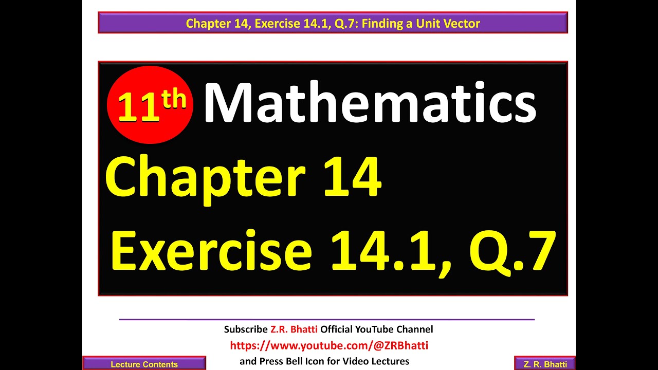 Math 11, Chp 14, Exercise 14.1, Q.7