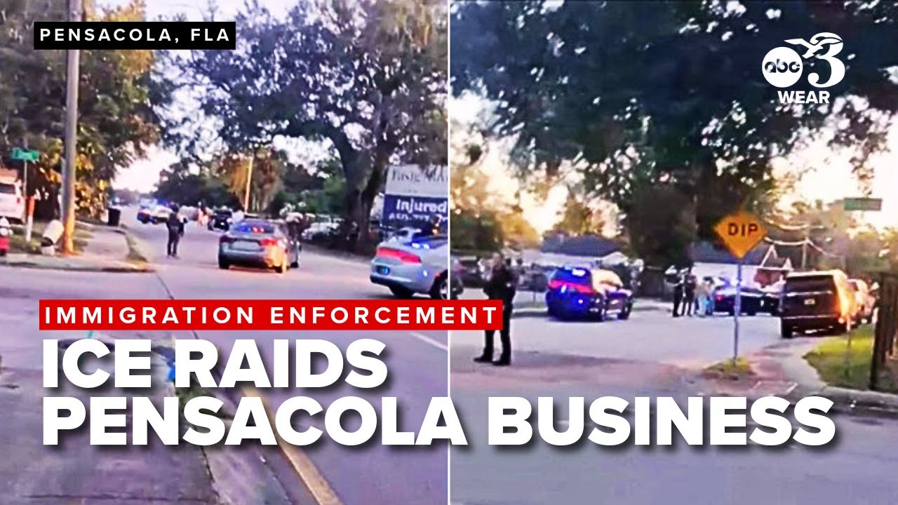 ICE raids Pensacola landscaping business, detains several employees