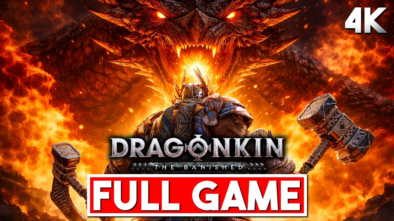 DRAGONKIN THE BANISHED Gameplay Walkthrough FULL GAME [4K 60FPS] - No Commentary