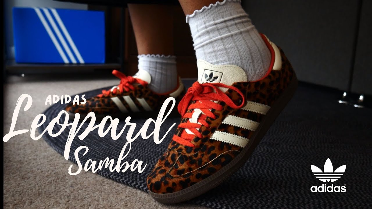 ADIDAS Samba 'Preloved Red' Leopard Review & Sizing