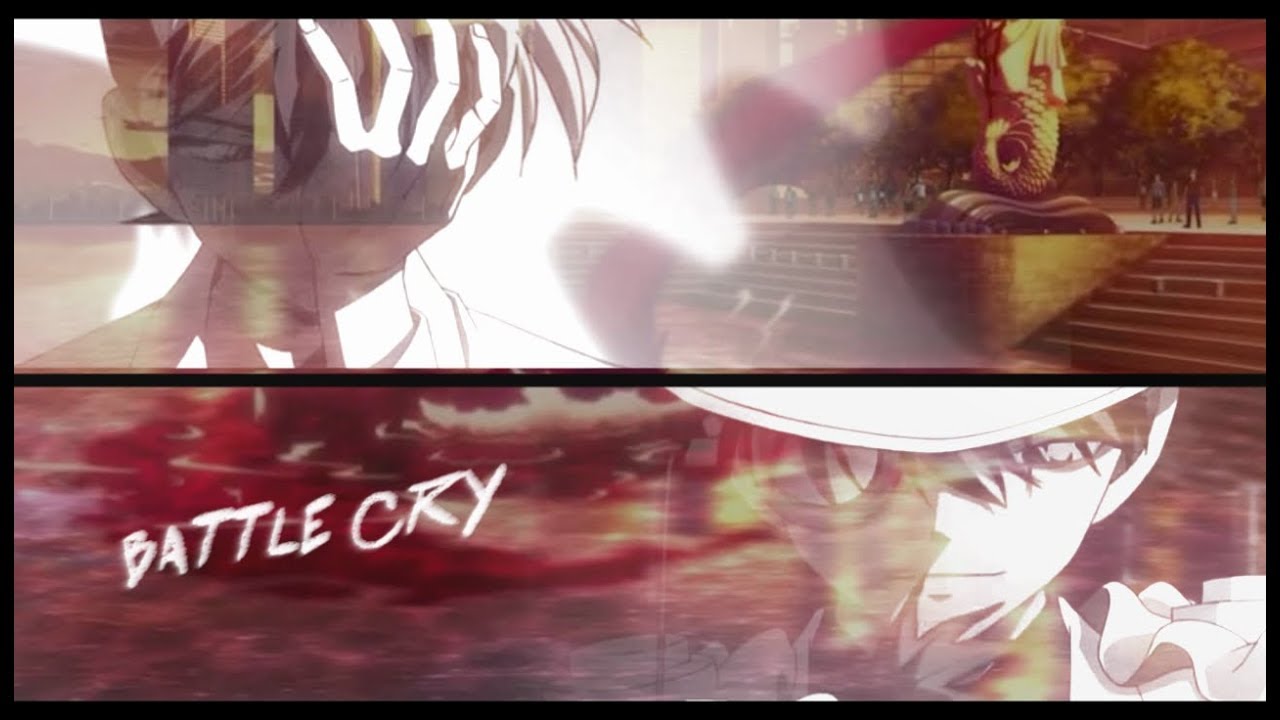 kaito & shinichi | [battle cry] (+ the fist of blue sapphire)