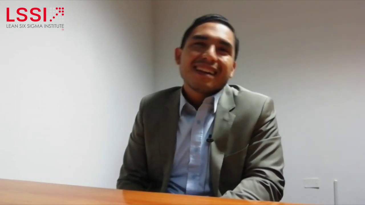 Caso de &eacute;xito: Wilber Mayca, Lean Six Sigma Black Belt por LSSI.