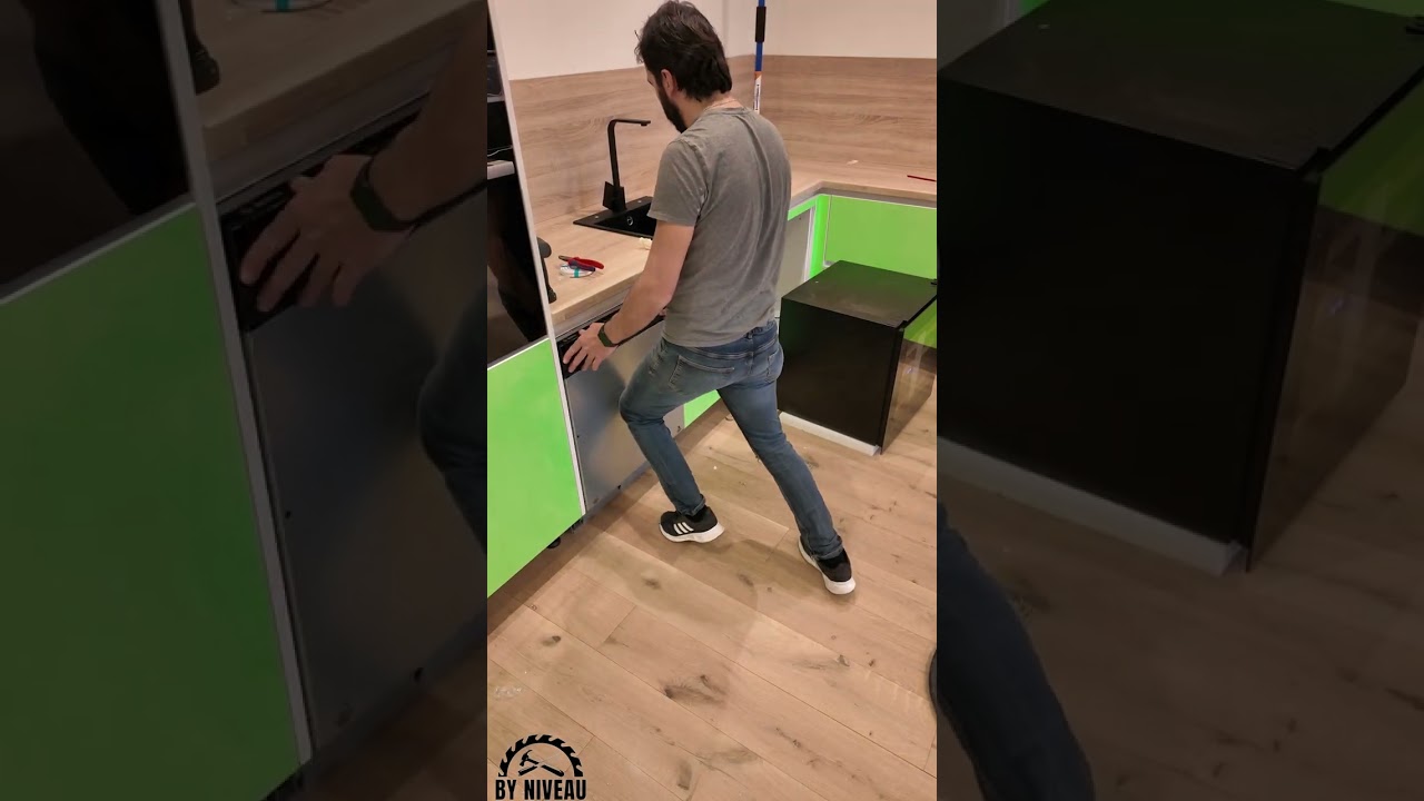 J'ai install&eacute; une belle cuisine aujourd'hui. (long version)