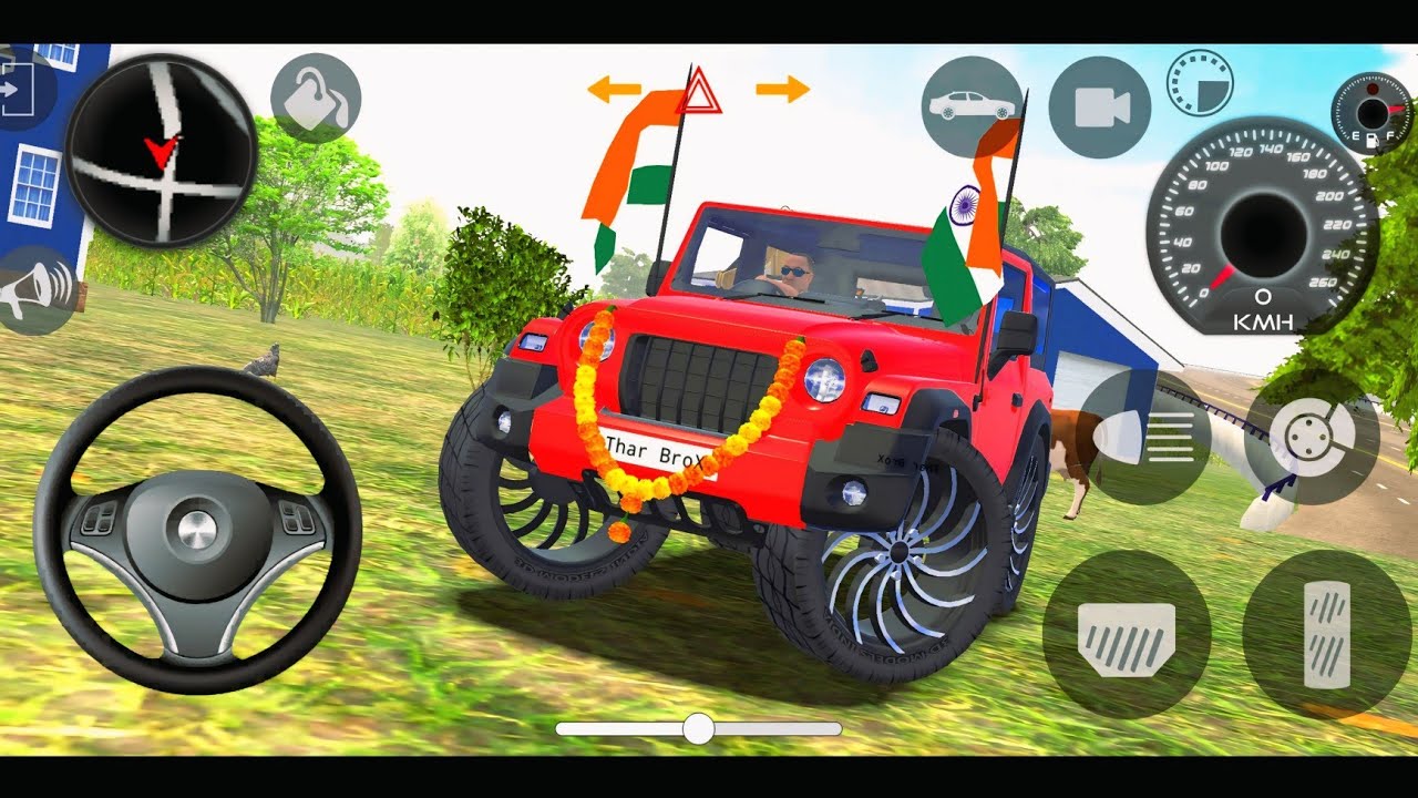 Modified Mahindra Thar😈Games:Indian Thar (Gadi Wala Games) Car Game Android Game - Android Gameplay
