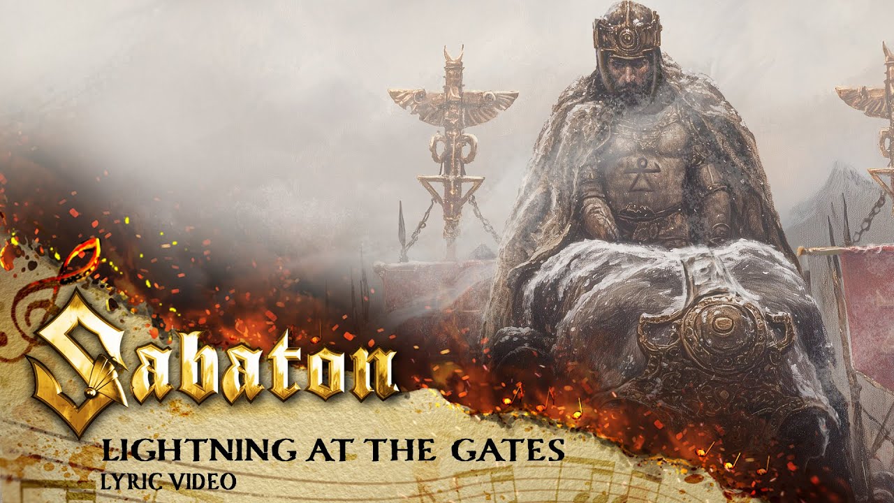 SABATON - Lightning at the Gates (Official Lyric Video)