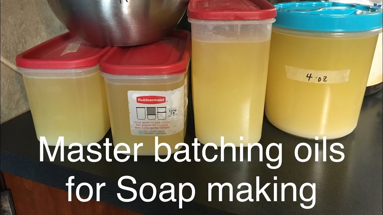 Masterbatching/Multi batching oils for Soap making