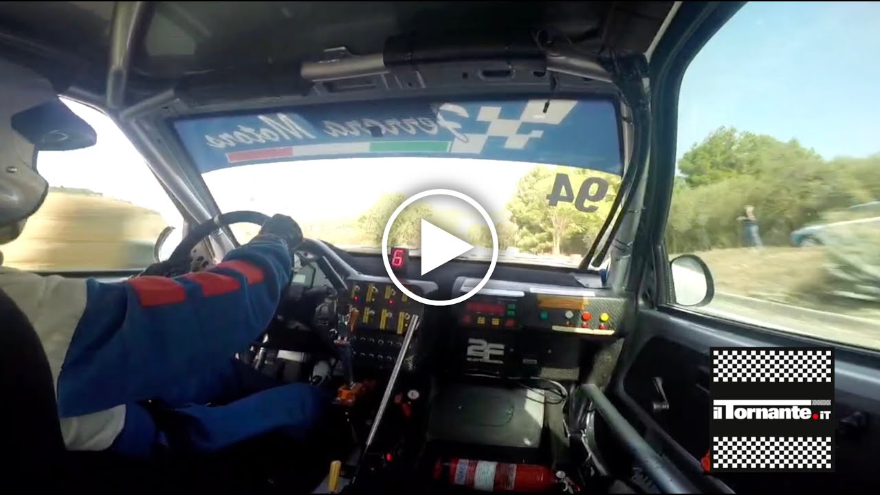 ON BOARD || ROBERTO MEGALE - COPPA NISSENA 2021 - PEUGEOT 106 RS PLUS