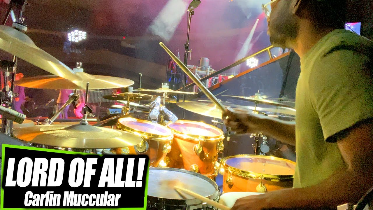 Lord Of All | JJ Hairston | Carlin Muccular on Drums | Gospel & Worship Drum Covers