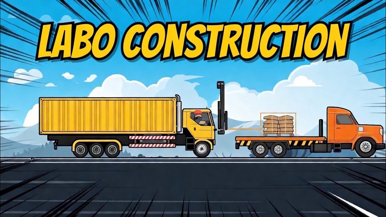 Heavy Duty Cargo Truck in Action