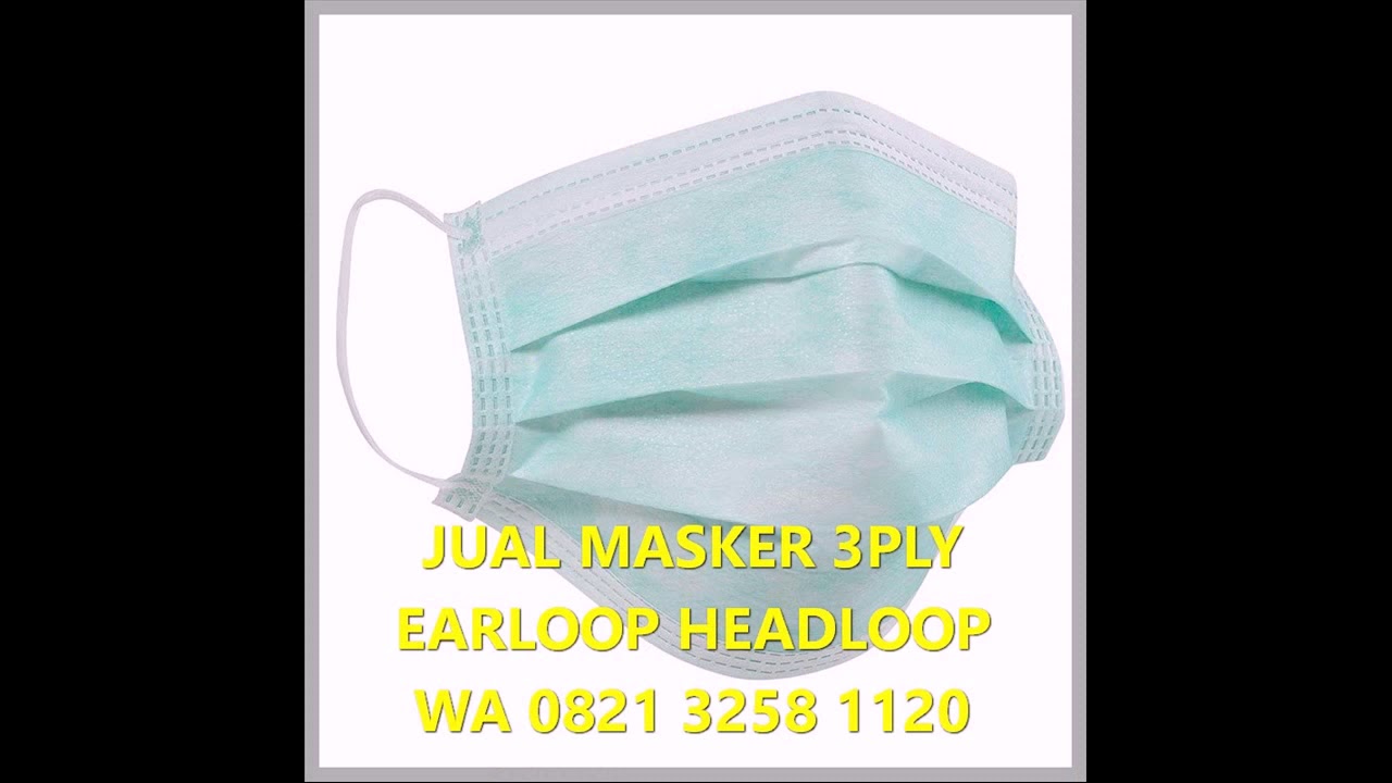 MASKER 3 PLY HEADLOOP SURABAYA