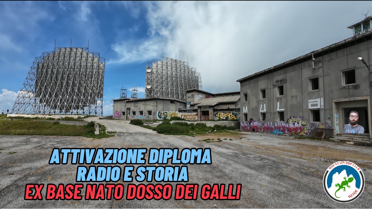 Radioamatori-Attivazione DRES LO035 Dosso dei Galli Mountain Qrp Club