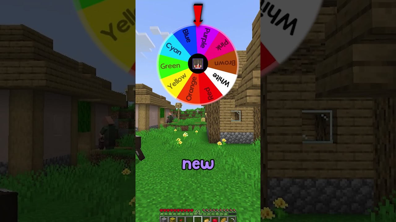 Minecraft, ale koło wybiera m&oacute;j kolor&hellip;