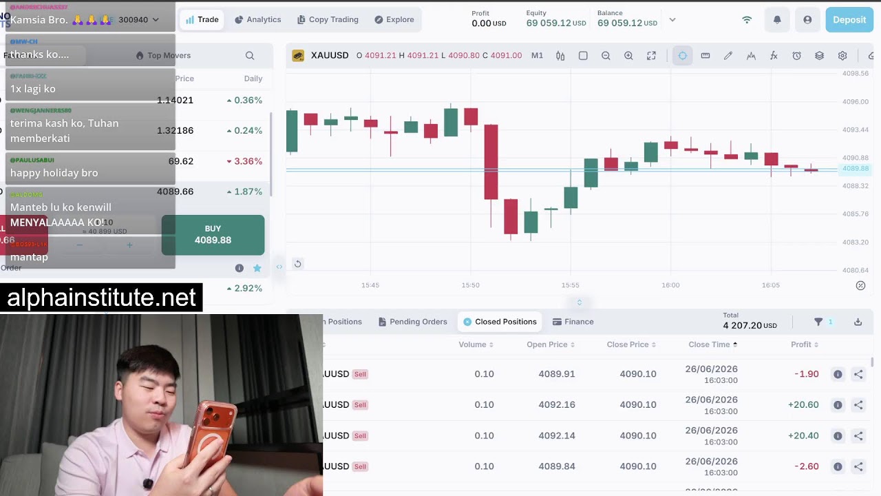 Live Trade with Kenwilboy