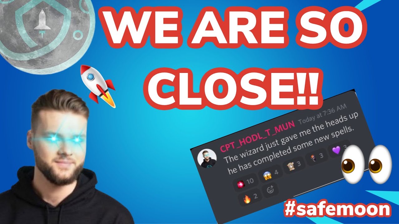 🚀🌕 #Safemoon News Update!! We Are So Close!!! 🚀🌕