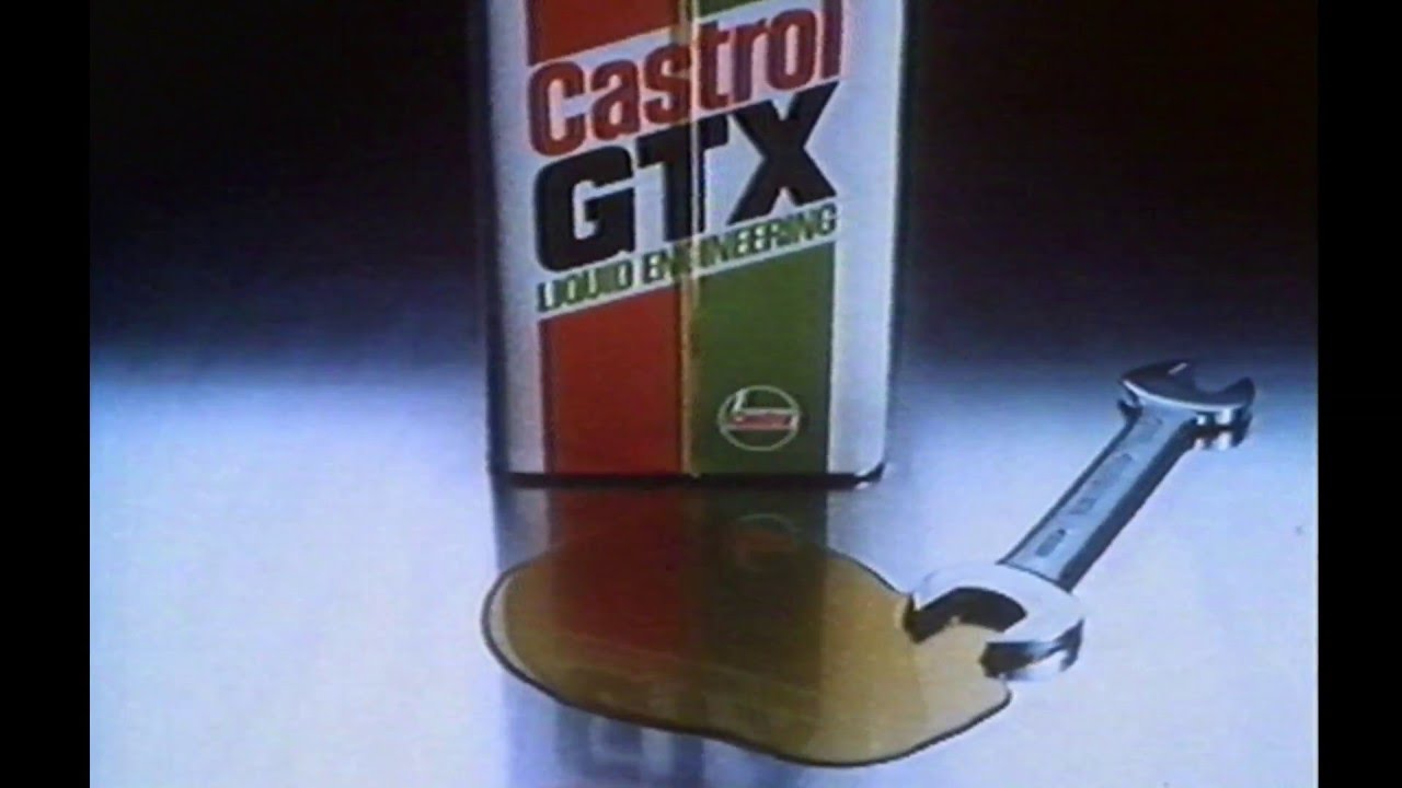 Castrol GTX Motor Oil 1982 TV Commercial