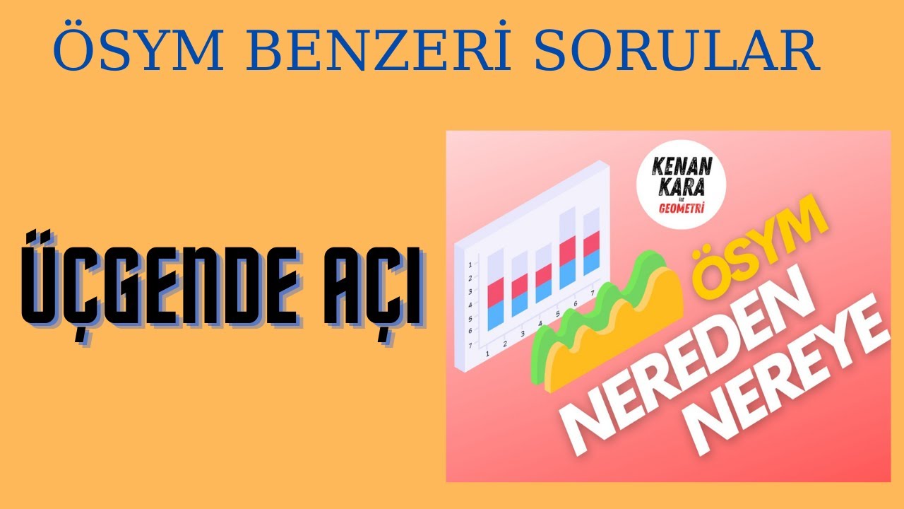 ÖSYM NEREDEN NEREYE | ÜÇGENDE AÇI | ÖSYM BENZERİ SORULAR