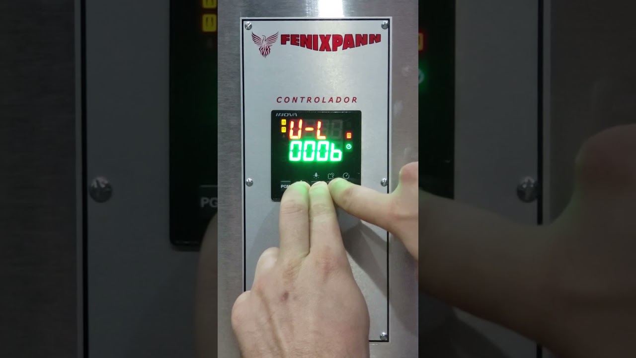Painel Fornos Lastro Elétrico FENIXPANN (funcionamento)