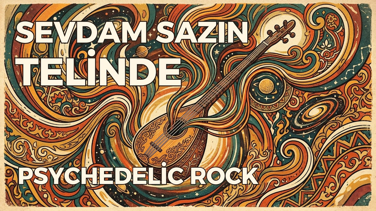 Sevdam Sazın Telinde - Psychedelic Anatolian Rock | Uçan Halı Orkestrası