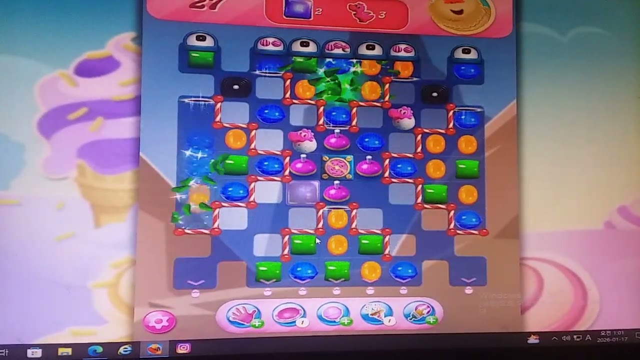 PREM NOW LIVE 2026년1월17일토요일Candy Crush Saga game (1)🎮💻Lee sang kyu tv is Live